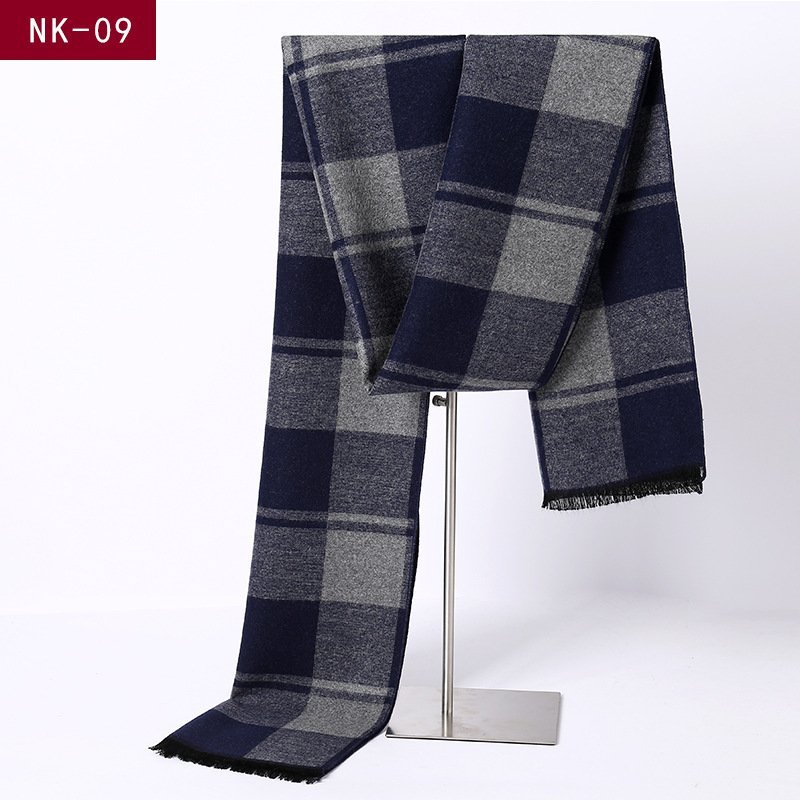 523815a5167a42a835bba148ab2272a6-1.jpeg Men's autumn and winter cashmere scarf 012 - Image 1